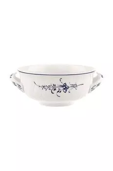 Старая супница из Люксембурга Villeroy & Boch, мультиколор