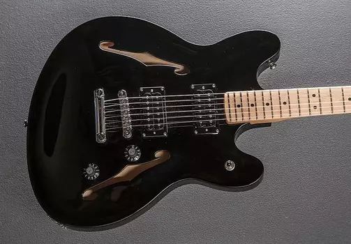 Starcaster серии Affinity — черный Squier Affinity Series Starcaster -