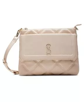 Start Стеганая сумка через плечо North South Steve Madden, тан/бежевый