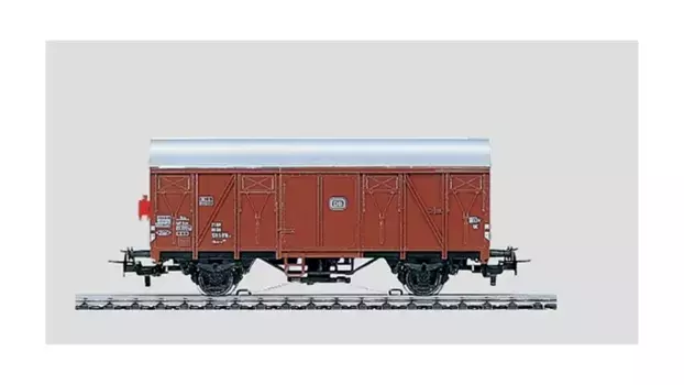 Start up крытый грузовой вагон gs-uv 213 с задним фонарем db Mrklin