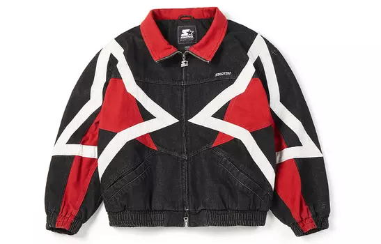 STARTER Джинсовая куртка унисекс черная