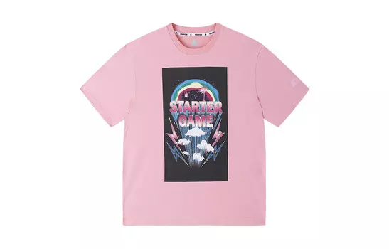 STARTER Футболка унисекс светло-розовая