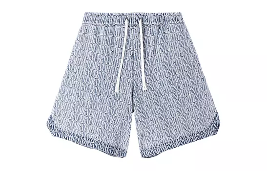 STARTER SS24 Джинсовые шорты унисекс светло-голубого цвета