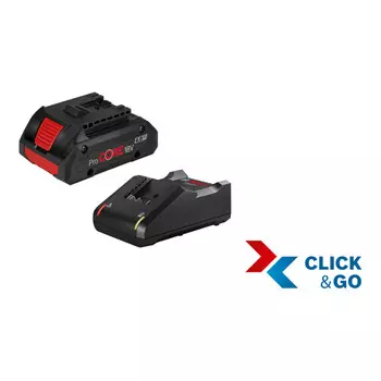 Стартовый комплект Bosch, 1 аккумулятор ProCORE18V 4,0 Ач, быстрозарядное устройство GAL 18V-40 Professional