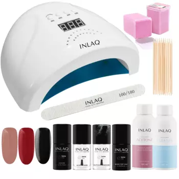 Стартовый набор для гибридного маникюра, 1 шт. Inlaq