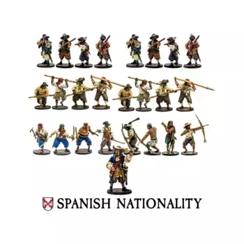 Стартовый набор «Испанское гражданство», Blood & Plunder - Spanish (28mm)