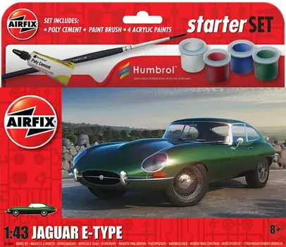 Стартовый набор Jaguar E-Type 1:43 Airfix A55009