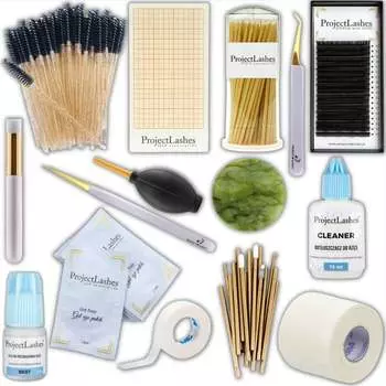 Стартовый набор Projectlashes Клейкая лента для ресниц 1:1 Project Lashes