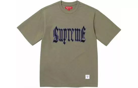 Старый английский топ из нерж. ткани SS24 Supreme, Gray/Heather Grey