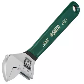 STAT Ключ разводной европейского типа с пластиковой ручкой 15 дюймов 47253 (под заказ для предприятий с большими партиями) [под заказ предприятий] SATA