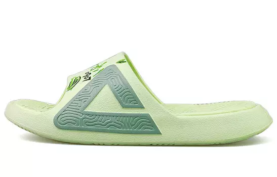 State Extremely Large Triangle 1.0 Шлепанцы мужские зеленые/серые Peak
