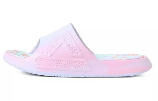 State Extremely Large Triangle 1.0 Шлепанцы женские розовые и синие Peak