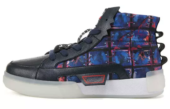 State Pole Скейтбординг Обувь Мужская Высокий Верх Темно-Синий Peak