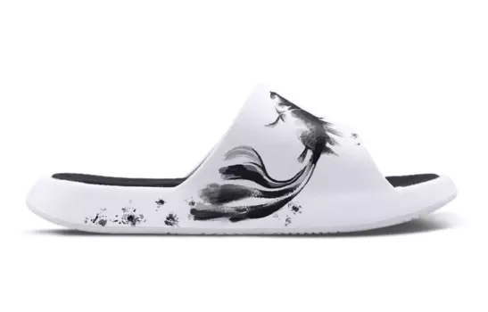 Статистика Сандалии Шлепанцы Мужские Белые Peak