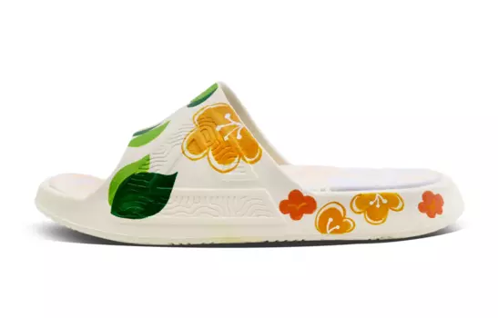 Статистика Сандалии Шлепанцы Мужские Розовые Peak