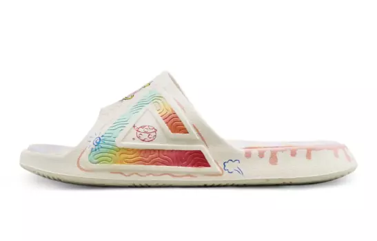 Статистика Сандалии Шлепанцы Мужские Розовые Peak