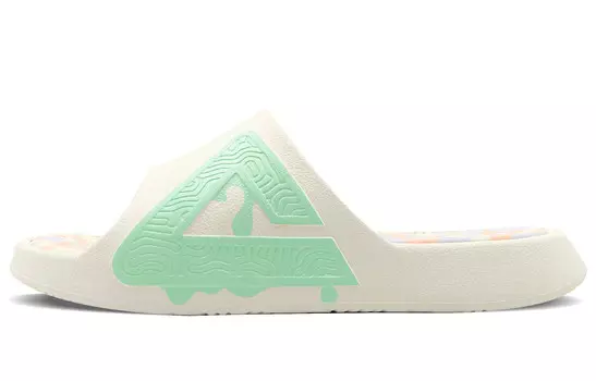 Статистика Сандалии Шлепанцы Мужские Зеленый/Бежевый Peak