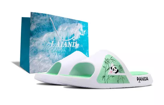 Статистика Сандалии Шлепанцы Мужские Зеленый Peak