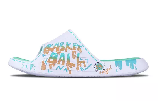 Статистика Сандалии Шлепанцы Унисекс Оранжевый Peak