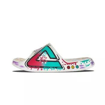 Статистика Сандалии Шлепанцы Унисекс Розовый/голубой Peak