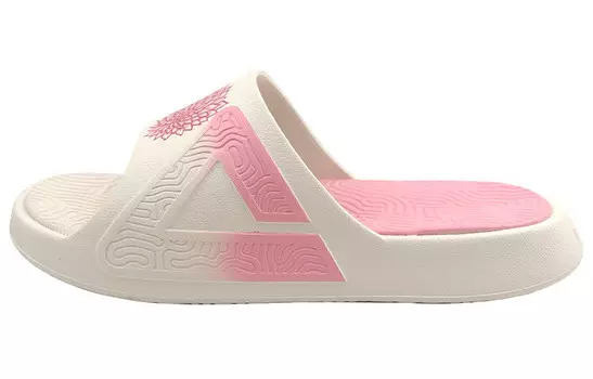 Статистика Сандалии Шлепанцы женские Белые/Розовые/Красные/Зеленые/Фиолетовые Peak