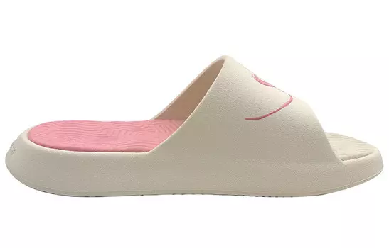 Статистика Сандалии Шлепанцы женские Белые/розовые Peak