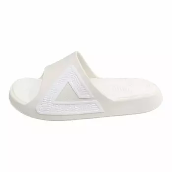 Статистика Сандалии Шлепанцы Женские Холщовые Белые Peak