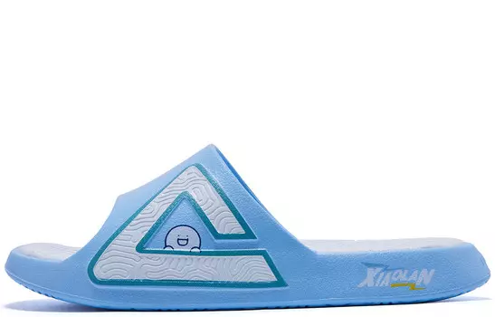 Статистика Сандалии Шлепанцы женские Небесно-голубые / Great White Peak