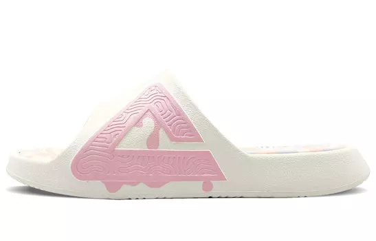 Статистика Сандалии Шлепанцы женские Розовые/Бежевые Peak