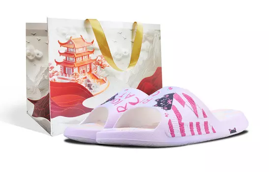 Статистика Сандалии Шлепанцы женские Светло-фиолетовые Peak