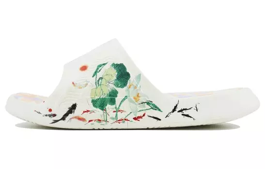 Статистика Сандалии Шлепанцы Женские Зеленый Peak