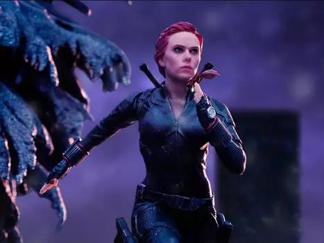Статуэтка Avengers: Endgame Battle Diorama Series Black Widow 1/10 Art Scale Limited Edition Statue Iron Studios