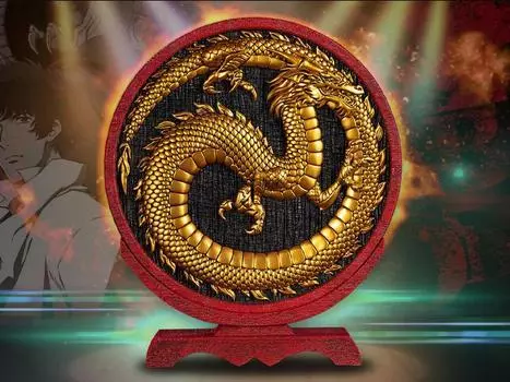 Статуэтка Cowboy Bebop Red Dragon Crime Syndicate Companion Relief Sculpture First 4 Figures