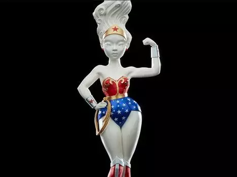 Статуэтка DC Comics x Pidgin Wonder Woman (Ivory Ver.) Limited Edition Statue Sideshow Collectibles
