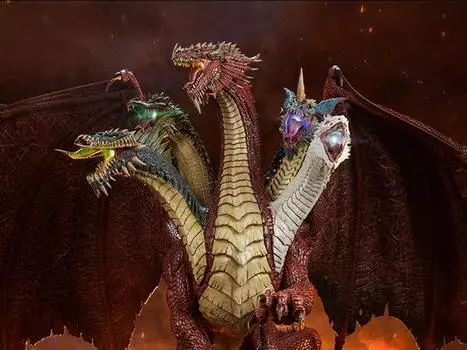 Статуэтка Dungeons & Dragons Tiamat Deluxe Limited Edition Statue Pcs Collectibles