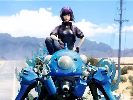 Статуэтка Ghost in the Shell: SAC_2045 Ultimate Premium Masterline Motoko Kusanagi & Tachikoma 1/4 Scale Statue Prime 1 Studio