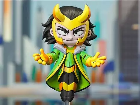 Статуэтка Marvel Animated Loki Limited Edition Statue Diamond Select Toys