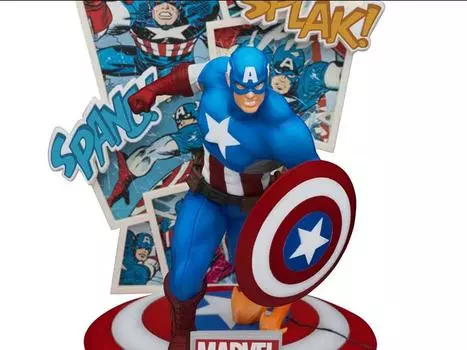 Статуэтка Marvel Comics D-Stage DS-086 Captain America PX Previews Exclusive Statue Beast Kingdom