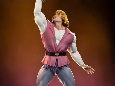 Статуэтка Masters of the Universe Prince Adam 1/10 Art Scale Limited Edition Statue Iron Studios