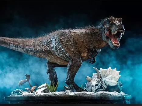 Статуэтка Museum Paleontology Series Tyrannosaurus Rex 1/15 Scale Statue Damtoys
