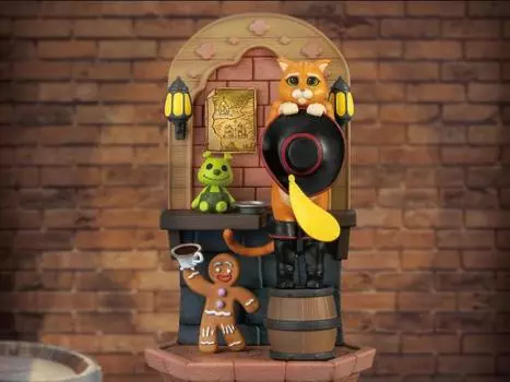 Статуэтка Shrek D-Stage DS-096 Puss in Boots Statue BEAST KINGDOM