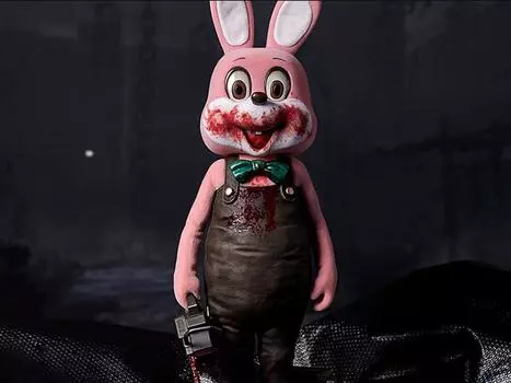 Статуэтка Silent Hill x Dead by Daylight Robbie the Rabbit (Pink Ver.) 1/6 Scale Statue Gecco