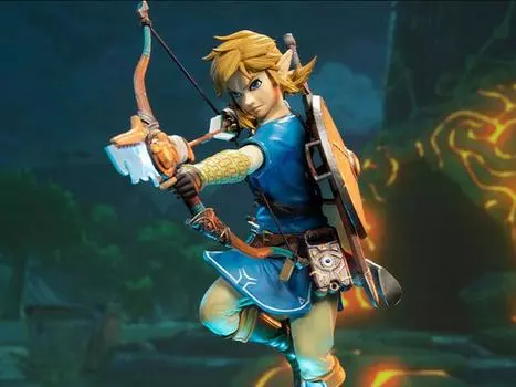 Статуэтка The Legend of Zelda: Breath of the Wild Link Statue Collector's Edition First 4 Figures