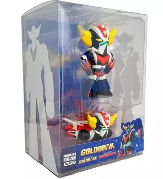 Статуи робота НЛО Grendizer, комплект из 2 фигурок Spazer & Grendizer Standing Plastoy