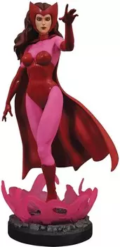 Статуя Marvel Diamond и Алой Ведьмы 28 см, смола, премьерная коллекция комиксов