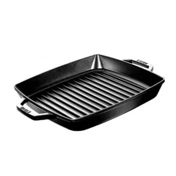 Staub 40511-783-0 Сковорода-гриль 33см правая, черная (1 шт.)