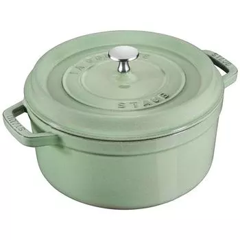 STAUB Кокот круглый 26 см Шалфей, зеленый
