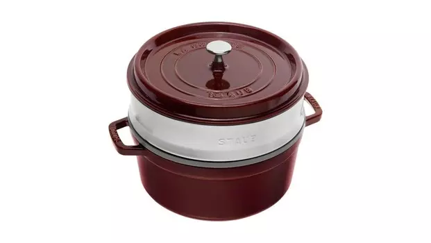 Staub кокот круглый гренадин 26см