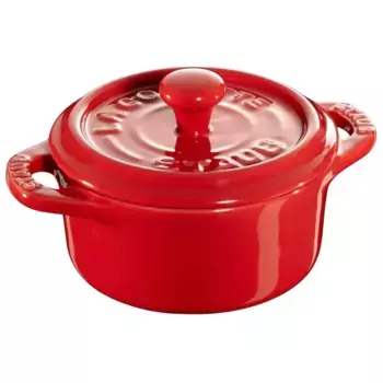 Staub Круглая мини-кокотка, вишня