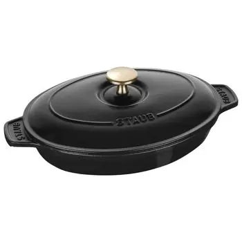STAUB Сотейник 23x17 см черный